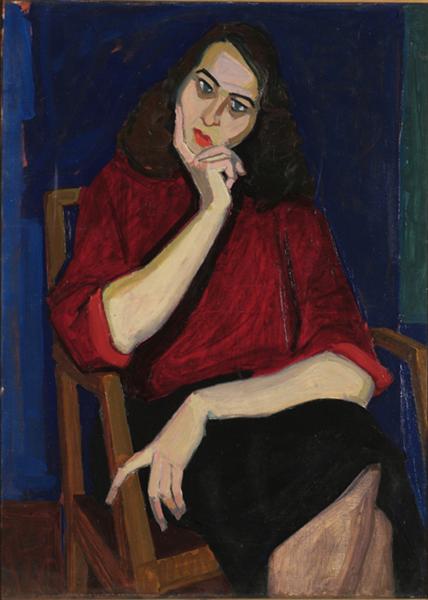 Portrait of A.G, 1954 - Панаиотис Тетсис