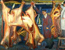 The butcher shop - Panayiotis Tetsis