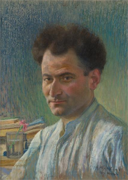 Gurgen Mahari's portrait, 1932 - Panos Terlemezian