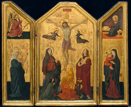 Crucifixion, 1430 - Паоло Учелло
