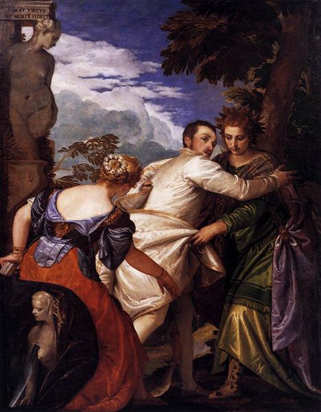 Honor and power after the death of flourishes, 1567 - Paolo Veronese