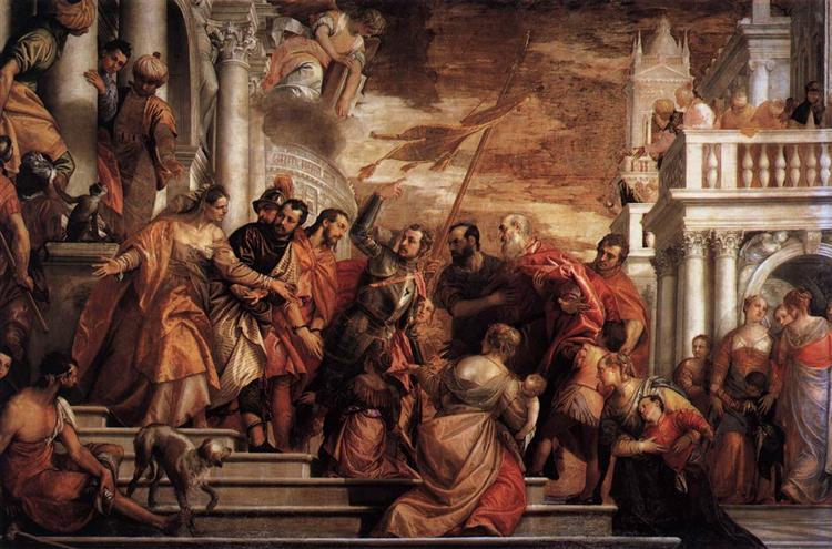 Saints Mark and Marcellinus being led to Martyrdom, c.1565 - Паоло Веронезе