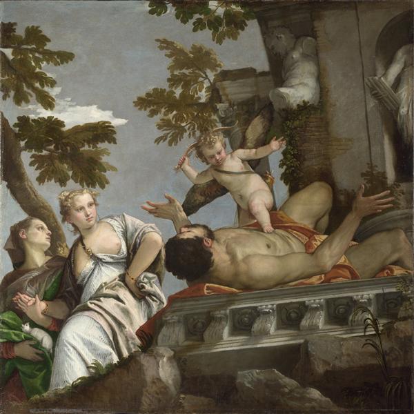 Scorn, c.1575 - Паоло Веронезе