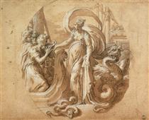 Circe and the Companions of Ulysses - Parmigianino