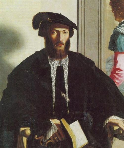 Portrait of gentleman G.B. Castaldi - Пармиджанино