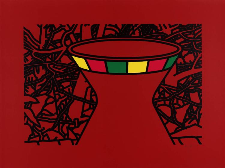 Terracotta Vase, 1975 - Patrick Caulfield