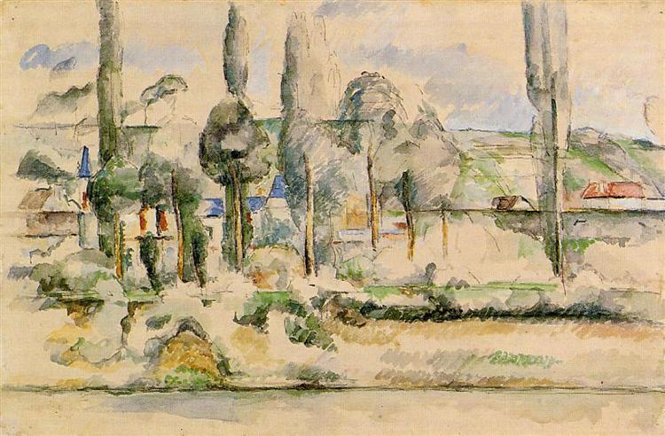 Chateau de Madan, c.1881 - Paul Cezanne