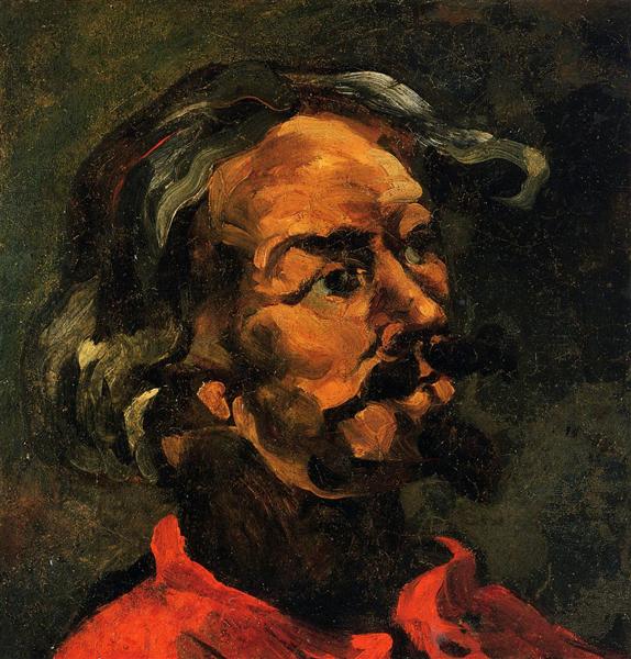 Portrait of Achille Emperaire, 1868 - 塞尚