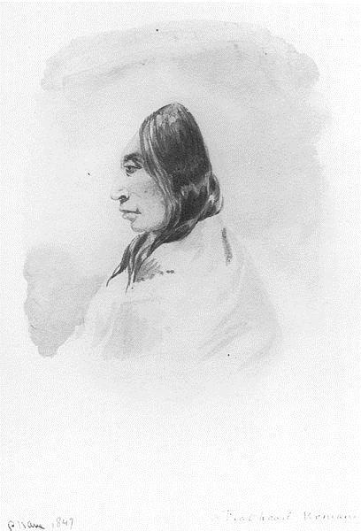 Flathead Woman, 1847 - Пол Кейн