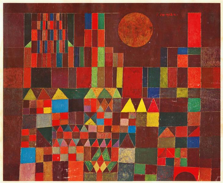 Castle and Sun, 1928 - Paul Klee - WikiArt.org