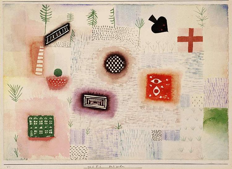 Place signs, 1926 - Paul Klee
