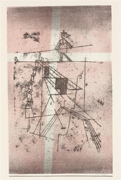 Rope dancer, 1923 - Paul Klee