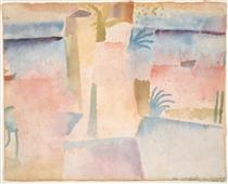Clouds over Bor - Paul Klee