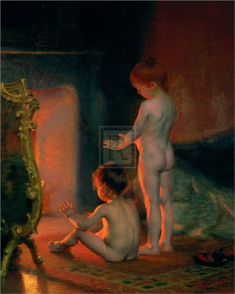 After the Bath, 1890 - Пол Пил