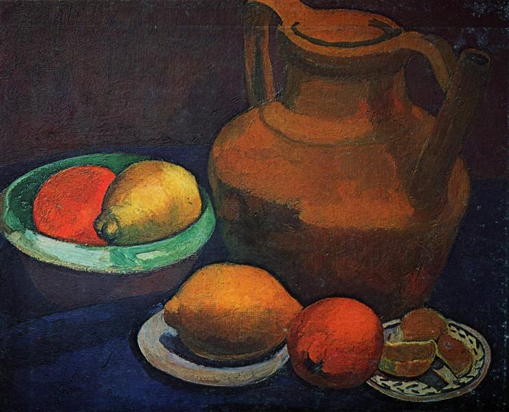 Still life with jug, 1907 - Paula Modersohn-Becker