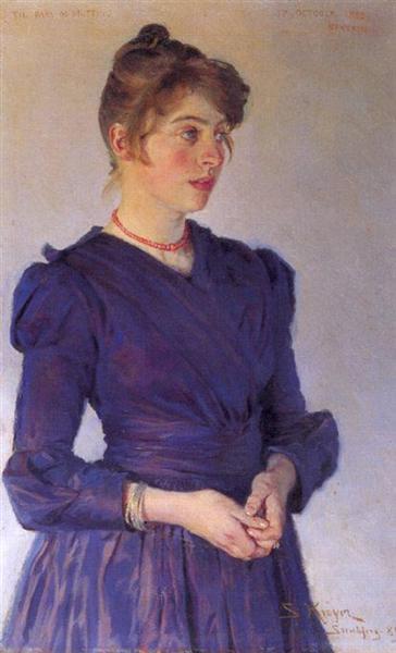 Marie Kroyer, 1889 - Peder Severin Krøyer