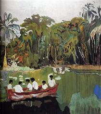 Red Boat (Imaginary Boys) - Peter Doig