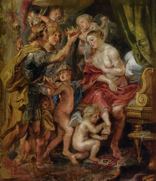 Alexander and Roxana - Pierre Paul Rubens