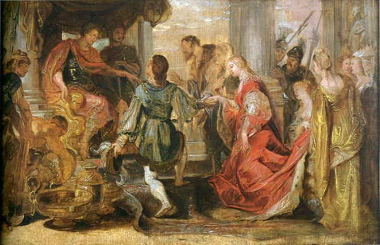 Generosity of Scipio, c.1616 - c.1618 - Пітер Пауль Рубенс