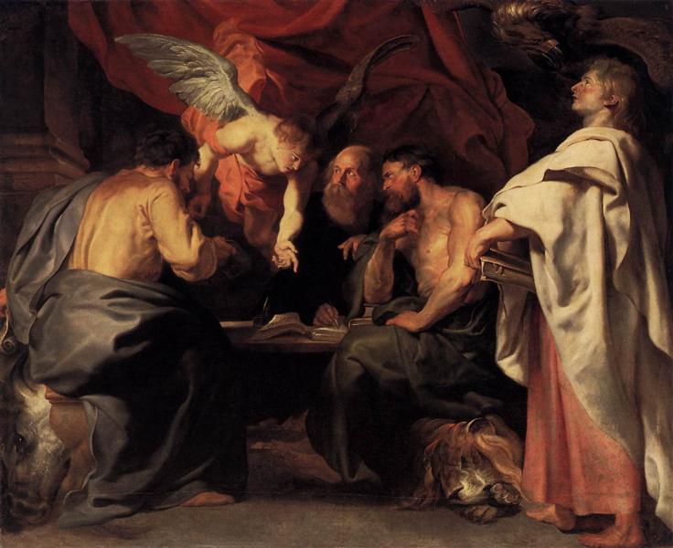 The Four Evangelists, c.1614 - Пітер Пауль Рубенс