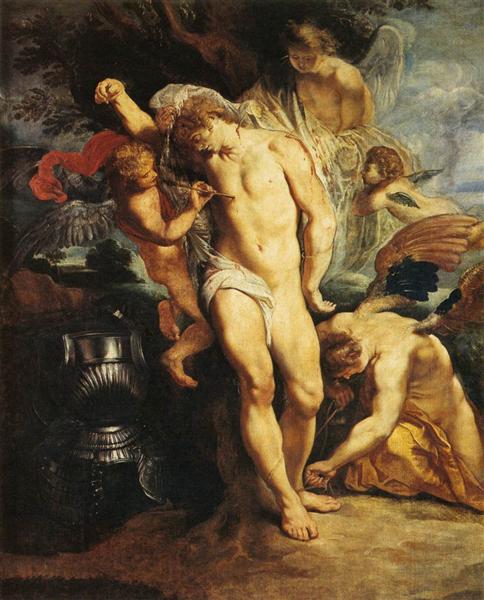 The Martyrdom of St. Sebastian, c.1608 - Pierre Paul Rubens