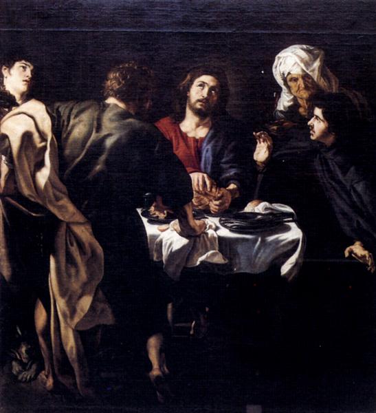 The Supper at Emmaus, 1610 - Пітер Пауль Рубенс