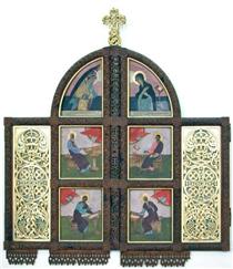 Iconostasis in the Holy Spirit Chapel of the Greek Catholic Theological Seminary in Lviv (1920s) - Пётр Иванович Холодный