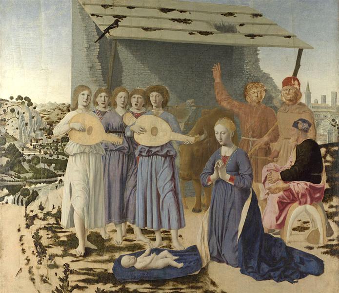 Nativity, 1470 - 1475 - Piero della Francesca