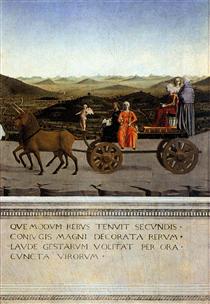 Triumph of Battista Sforza - Piero della Francesca