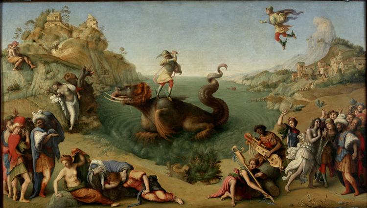 珀耳修斯解救安朵美達, 1510 - 皮耶羅·迪·科西莫