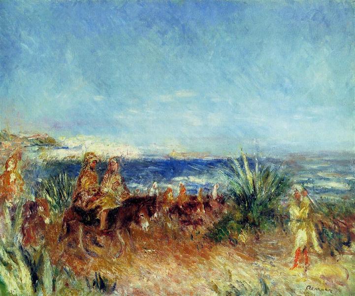 Arabs by the Sea - Pierre-Auguste Renoir