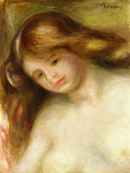 Bust of a Young Nude, c.1902 - 1903 - Auguste Renoir