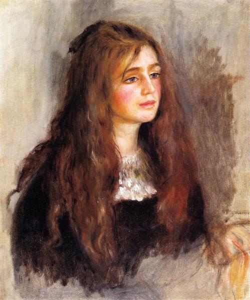 Julie Manet, 1894 - Пьер Огюст Ренуар