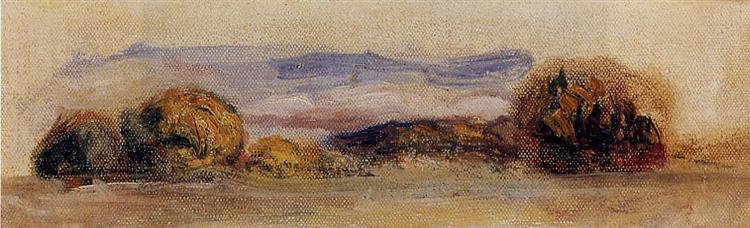 Landscape, 1881 - 雷諾瓦