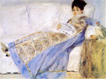 Madame Monet - Auguste Renoir