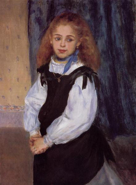 ビッグ割引 Pierre-Auguste Renoir、PORTRAIT LYDEA DE 絵画