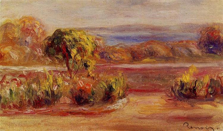 Midday Landscape - Auguste Renoir
