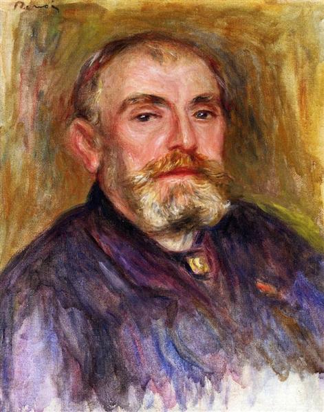Portrait of Henri Lerolle, c.1895 - 雷諾瓦