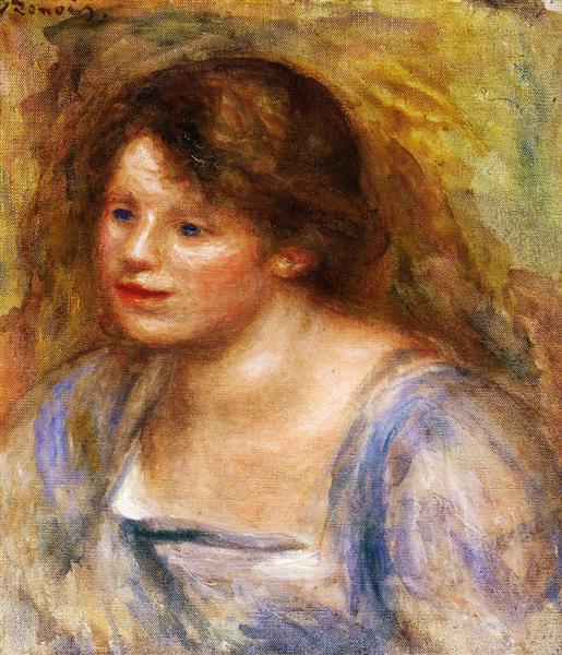 Portrait of Lucienne, 1918 - Auguste Renoir