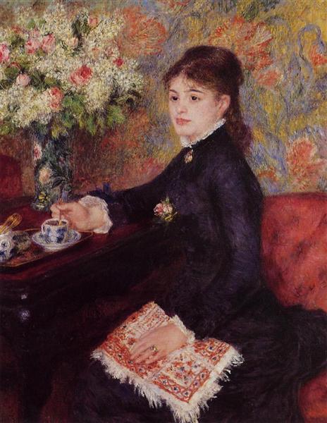 The Cup of Chocolate, 1878 - Auguste Renoir