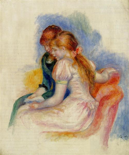 The Reading, 1890 - 雷諾瓦