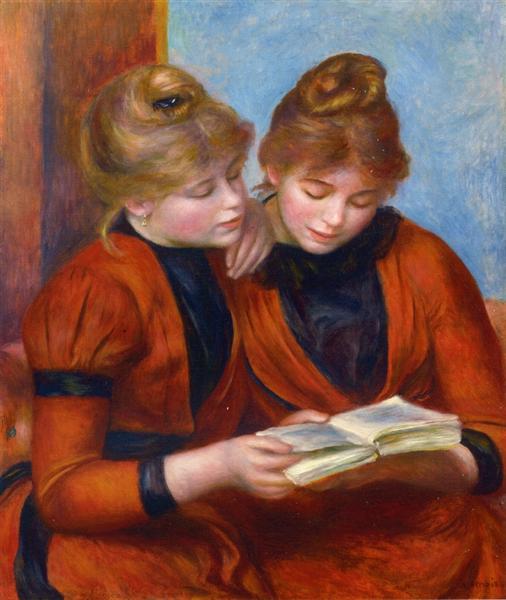 Las dos hermanas, 1889 - Pierre-Auguste Renoir