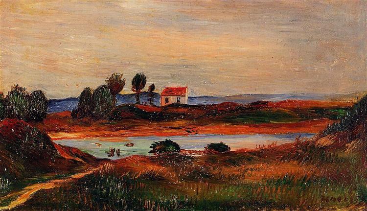 View of Brittany - Auguste Renoir