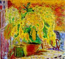 Bunch of Mimosa - Pierre Bonnard