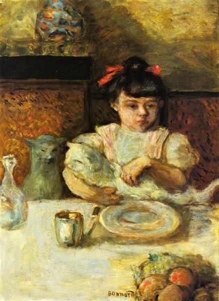 Child and Cats - Pierre Bonnard