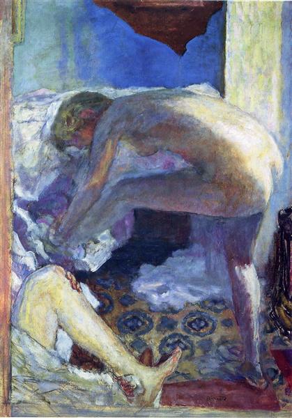 The big blue naked, 1924 - Пьер Боннар