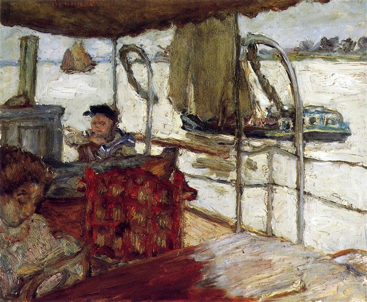 The Yacht, 1905 - Pierre Bonnard