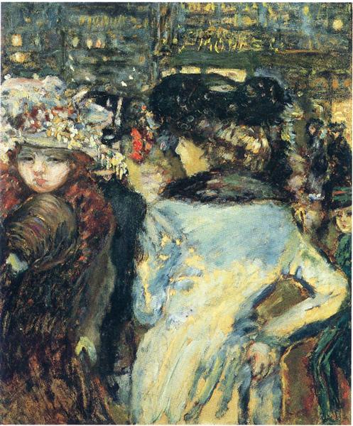 Two Elegant Ladies, Place de Clichy, 1905 - 皮爾·波納爾