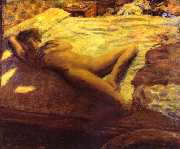 Woman Reclining on a Bed, or The Indolent Woman, 1899 - Pierre Bonnard