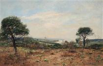 A Landscape - Pierre Emmanuel Eugène Damoye